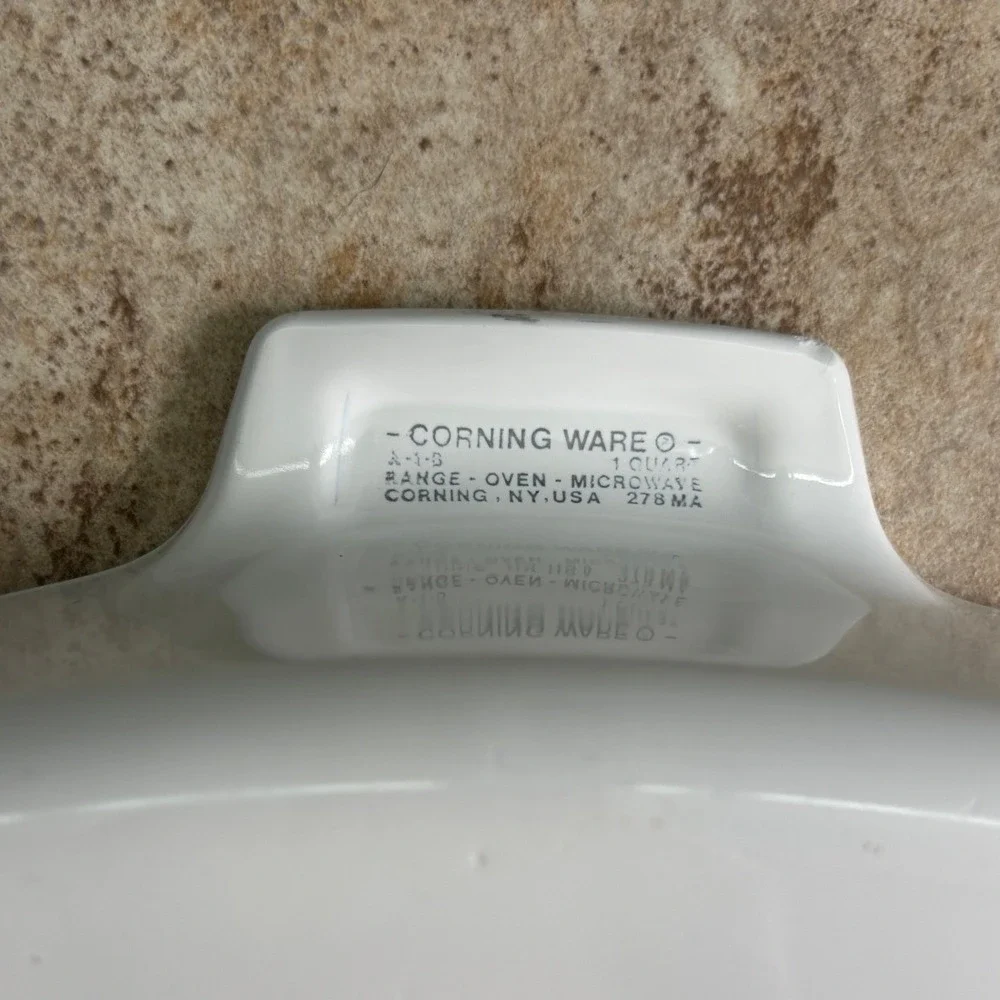 Corning Ware Spice O Life L'Echalote A-1-B 1 Quart Casserole Dish Vintage